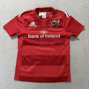 Adidas Munster Rugby Bank Of Ireland ユニ MUNSTER RUGBY CLUB Adidas Bank of Ireland Jersey, Men's Size